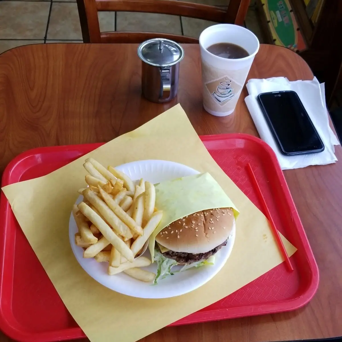 Cheese Burger Combo