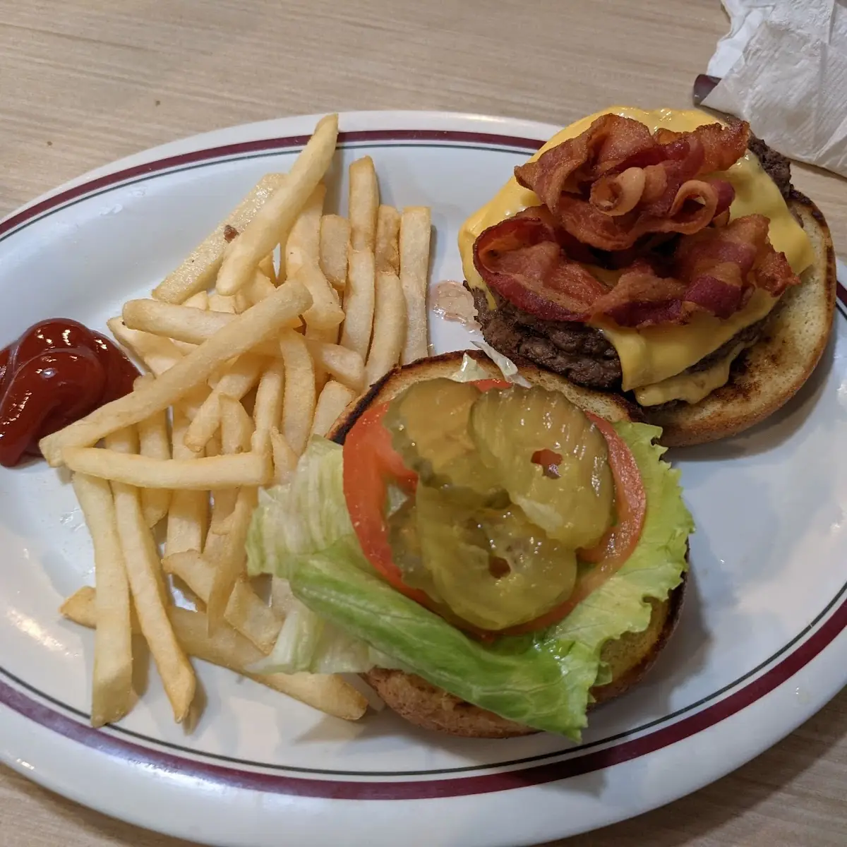Bacon Double Cheeseburger
