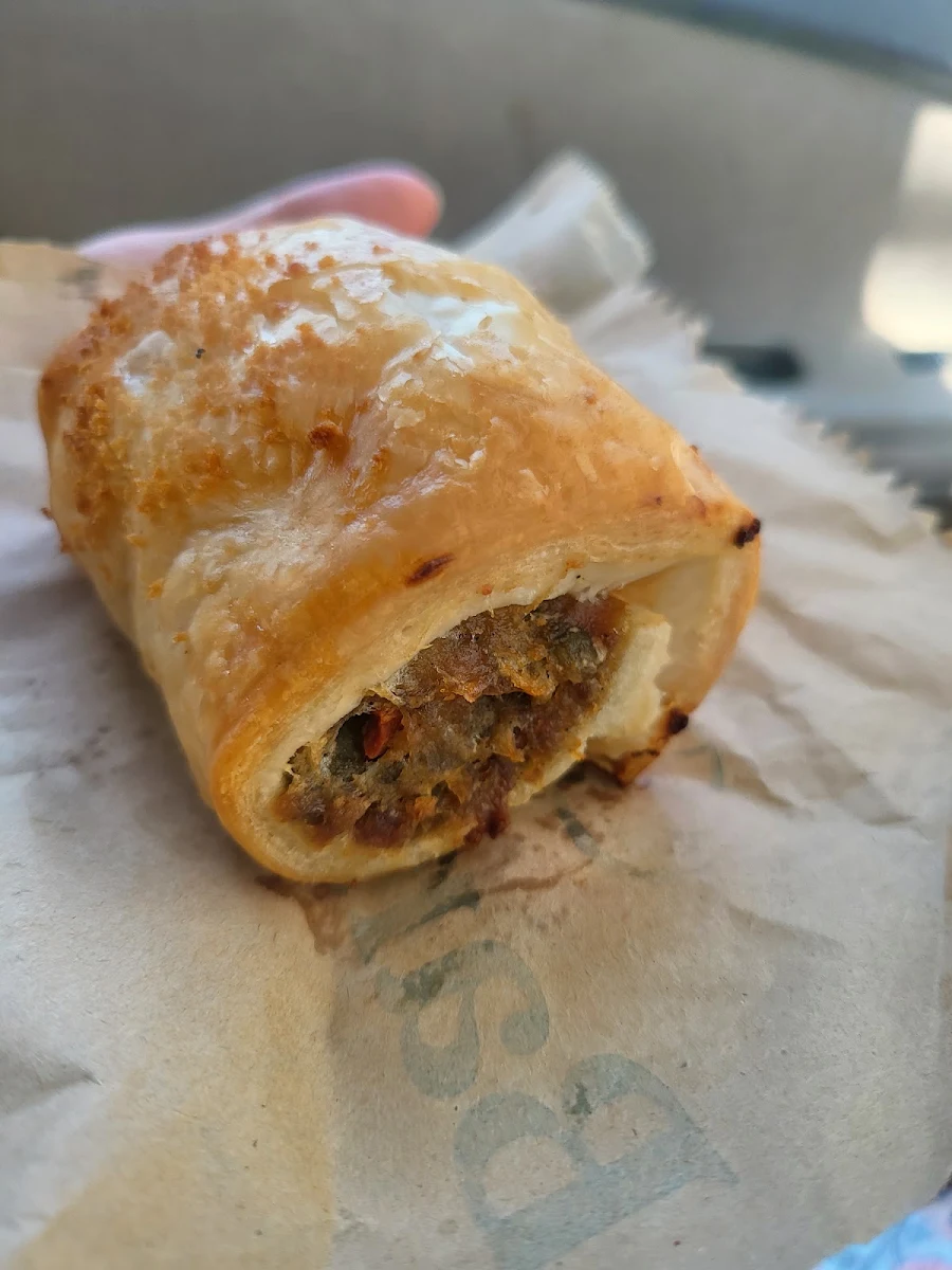 Savoury Sausage Roll, Banjo’s Bakery Café – Edmonton (Drive Thru)