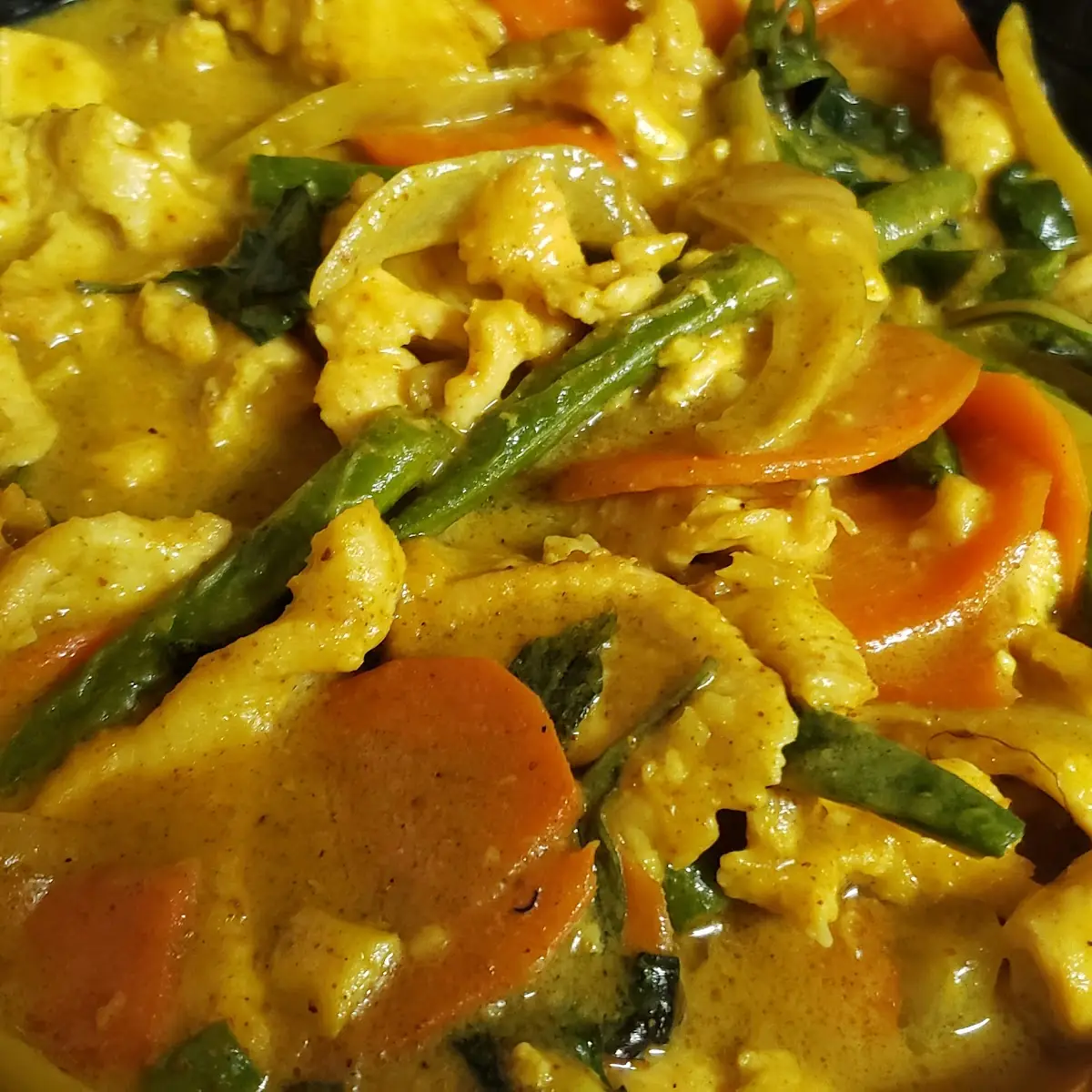 Curry Chicken Without Peas