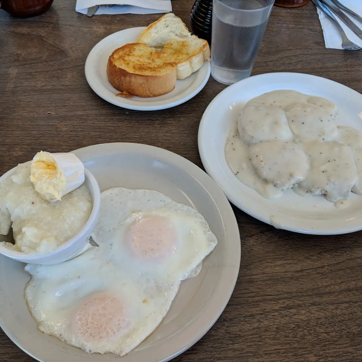 Hungry Man and a Side of Grits