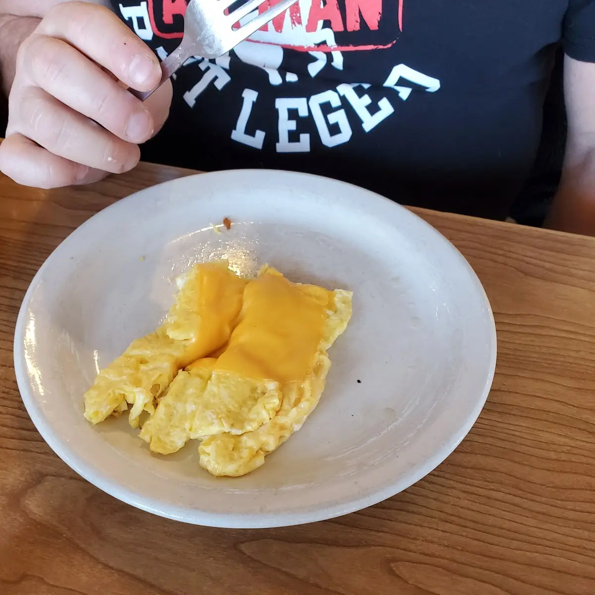 Scrambled Eggs with Cheese