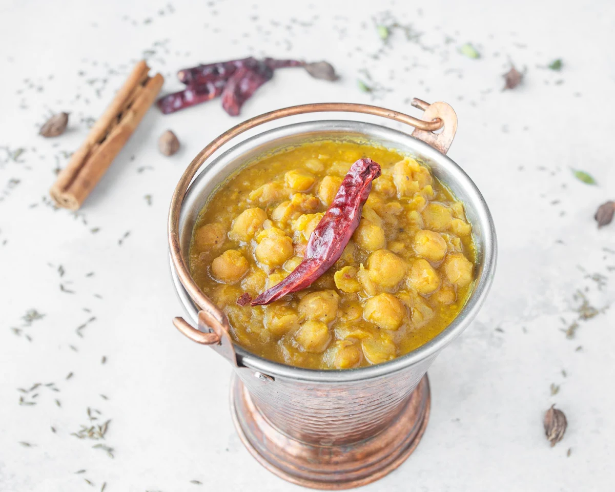 Chickpea Curry, The Curry Club - Indian Restaurant