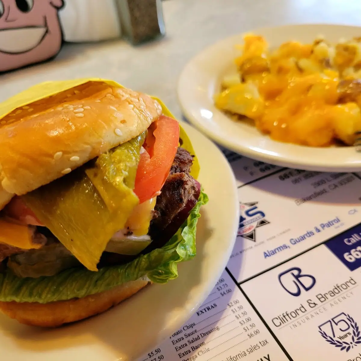 Ortega Bacon Cheeseburger