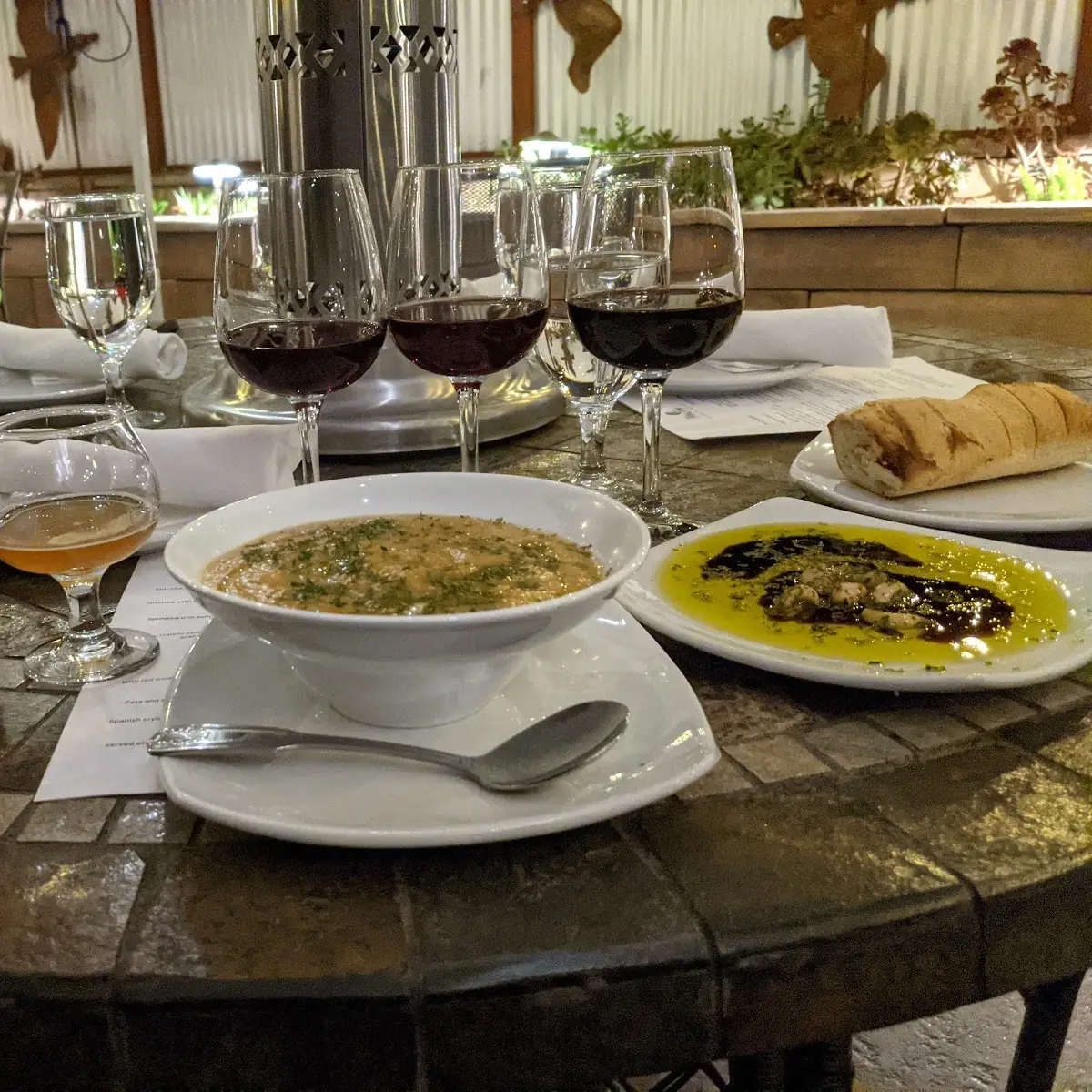 Housemade Soup and Baguette