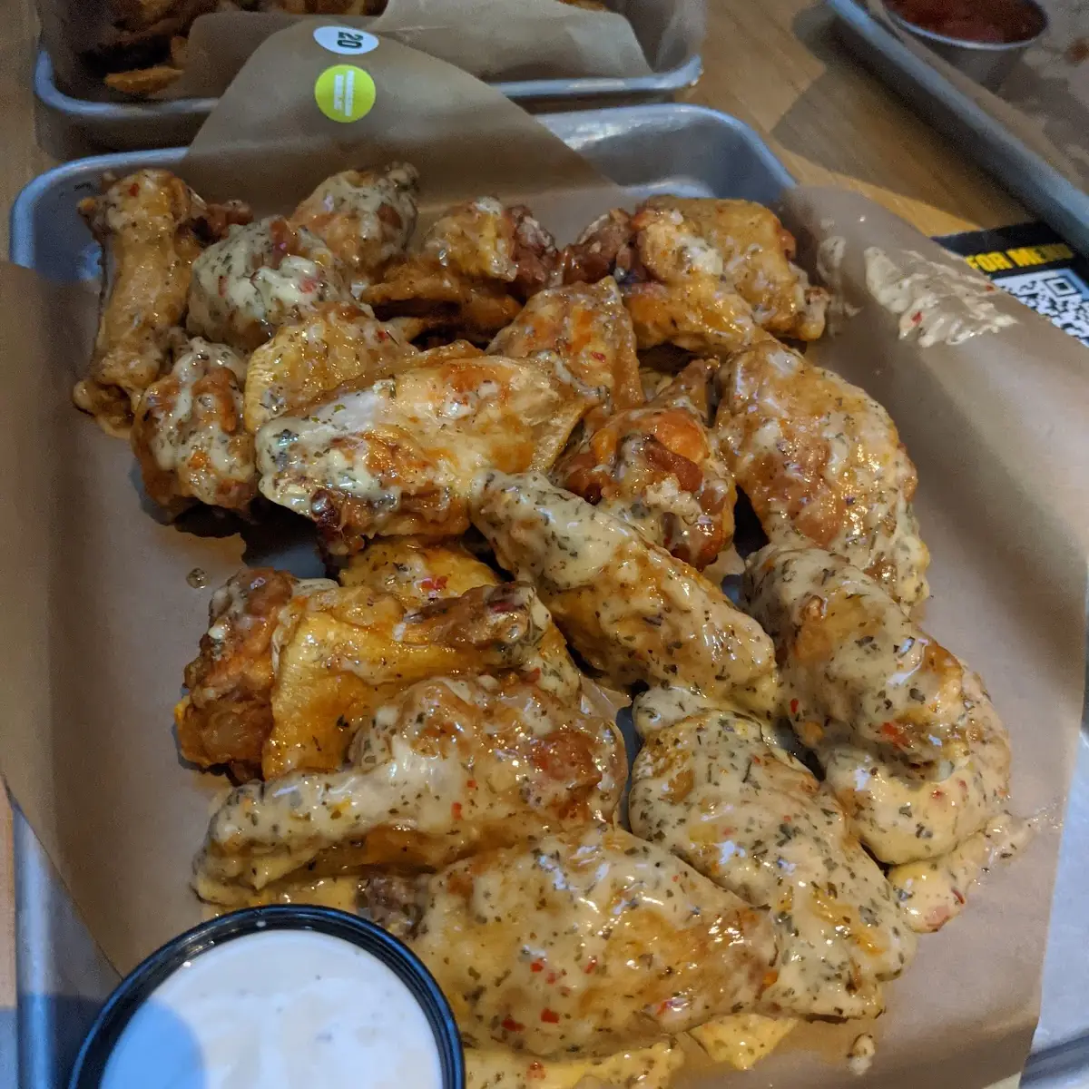 Garlic Parmesan Traditional Wings