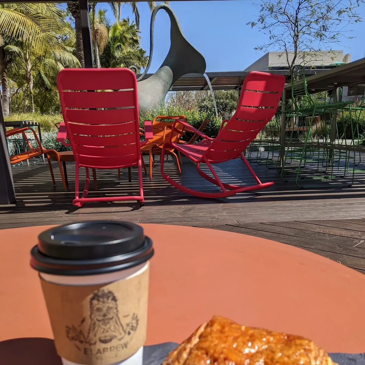 Coffee and Chocolate Croissant