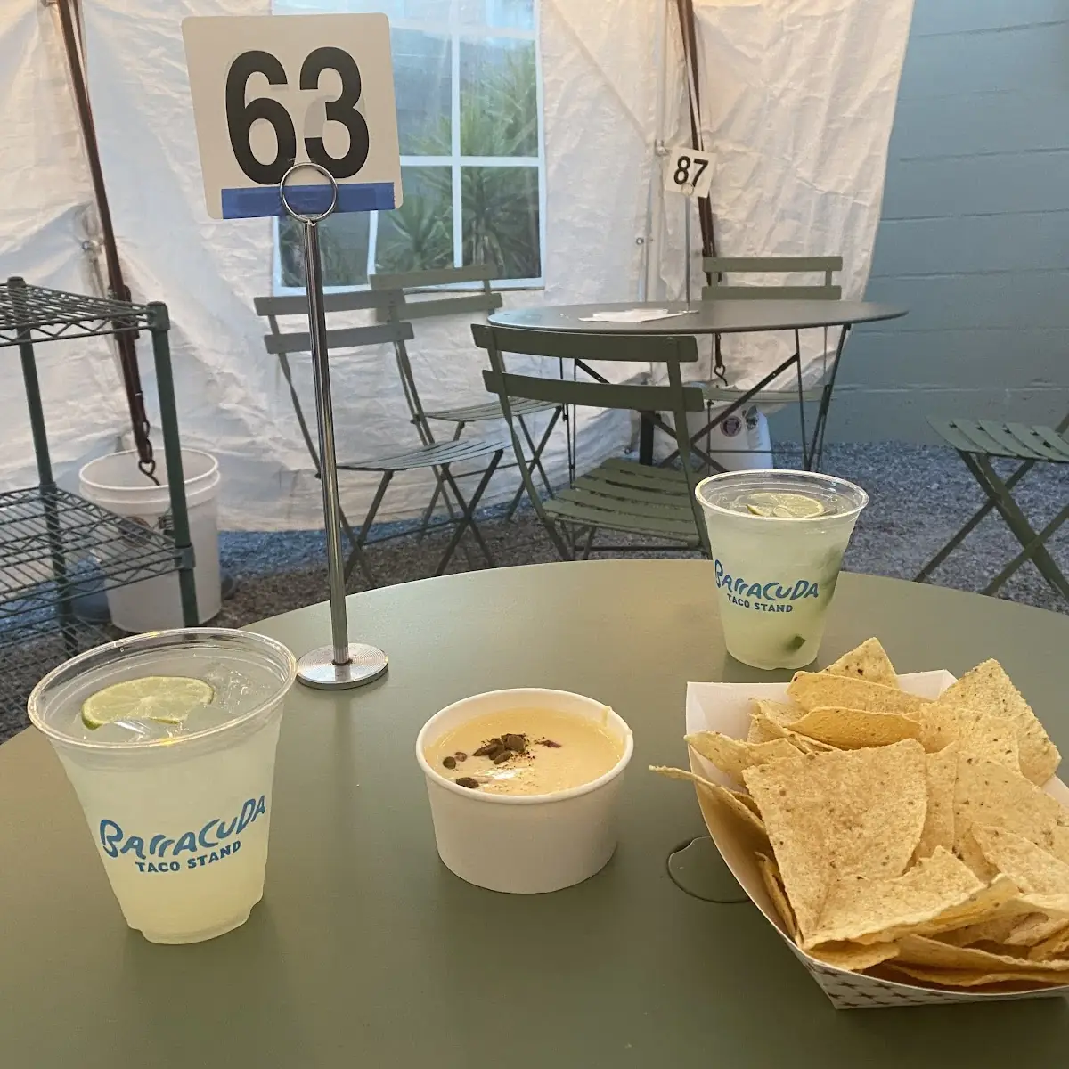 Chips and Queso Dip