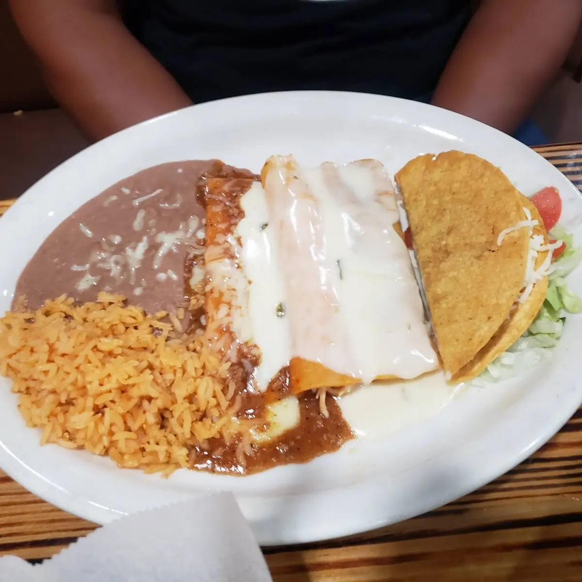 Enchilada Plate
