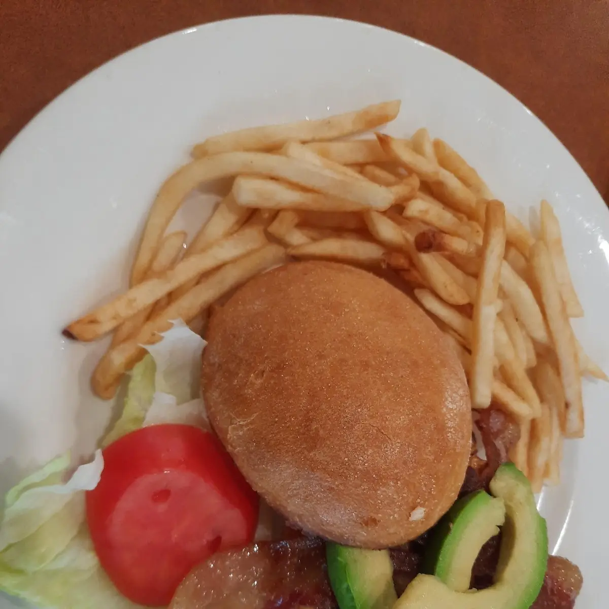 Chicken Bacon Avocado Burger