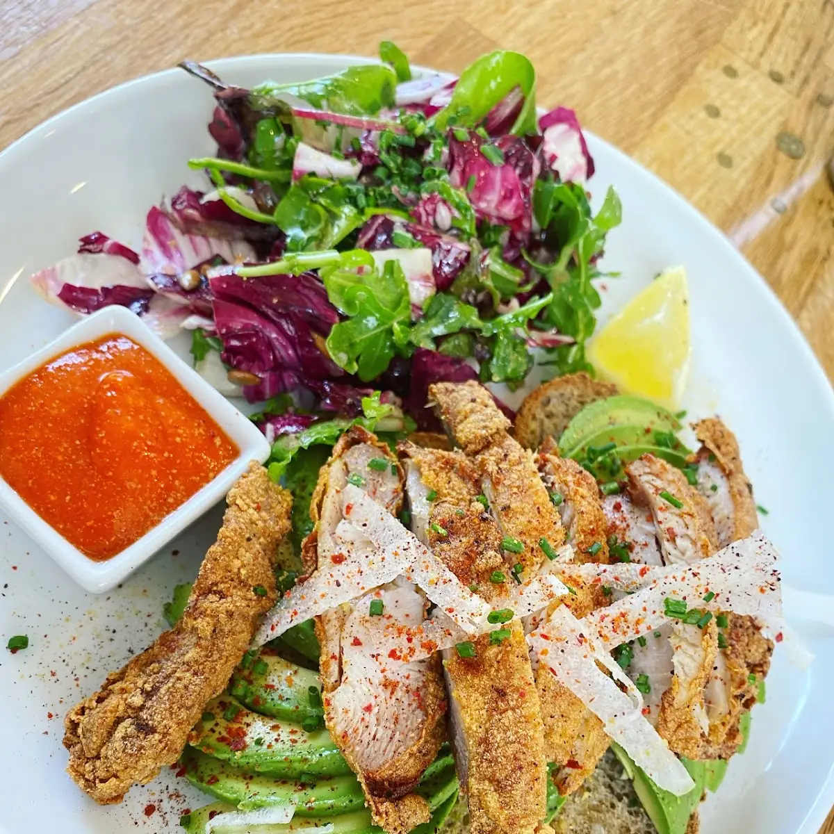 Turmeric Chai Spiced Chicken Salad