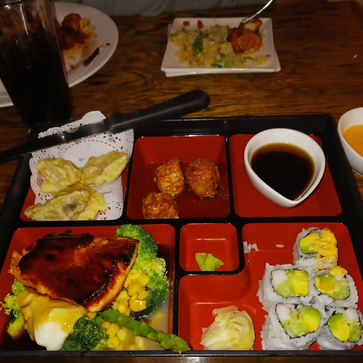 Salmon Teriyaki Box