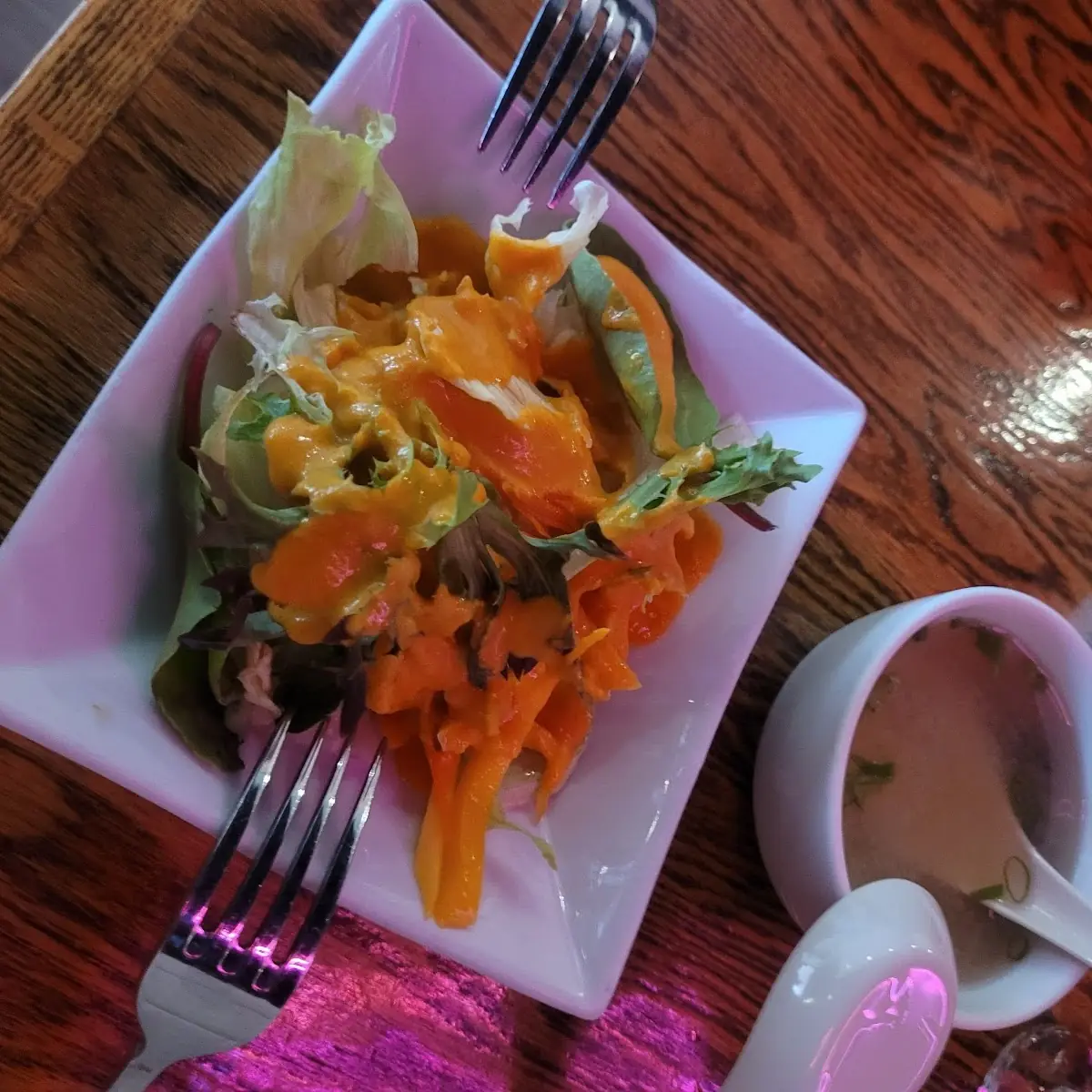 Sid Salad and Miso Soup