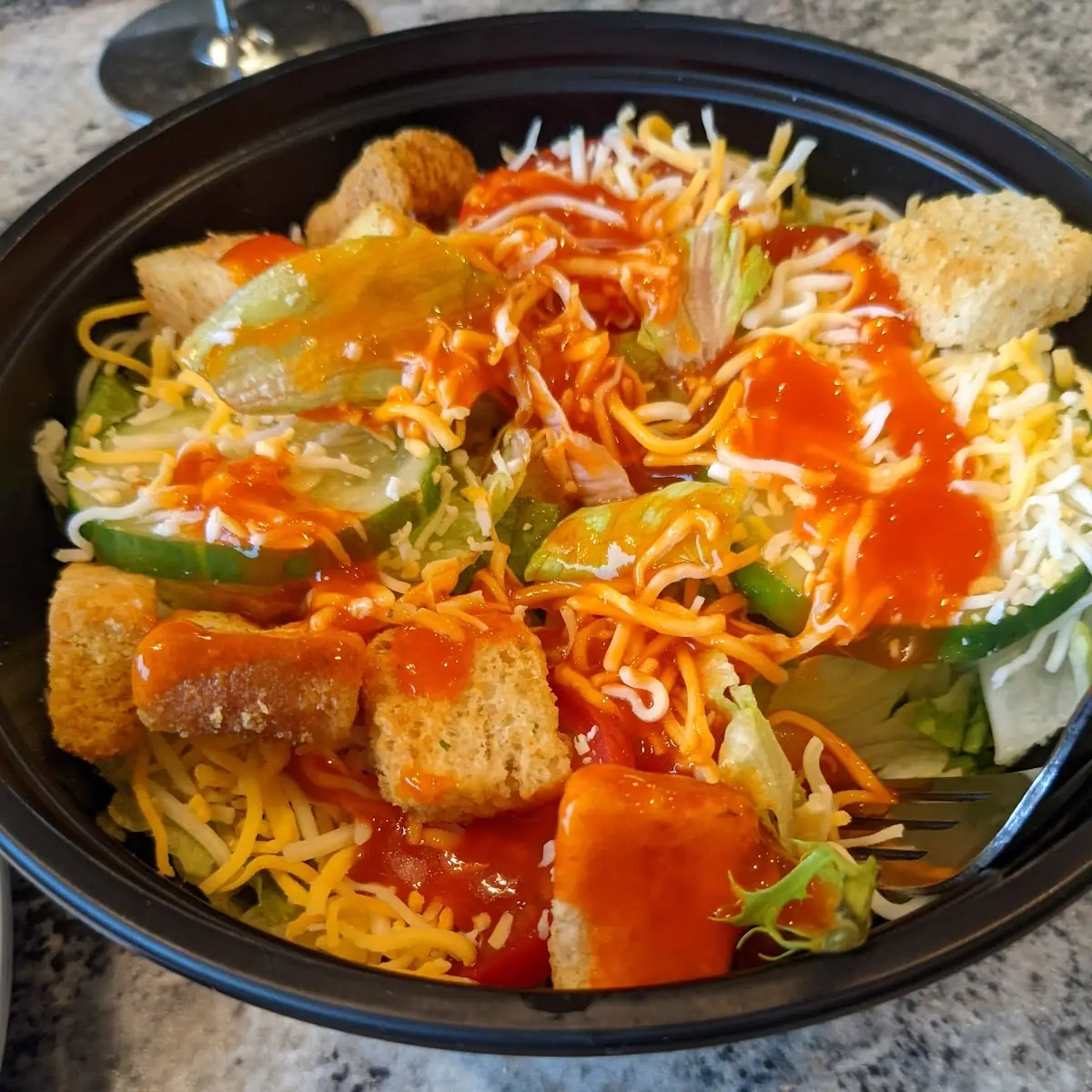 Side Salad with French Dressing