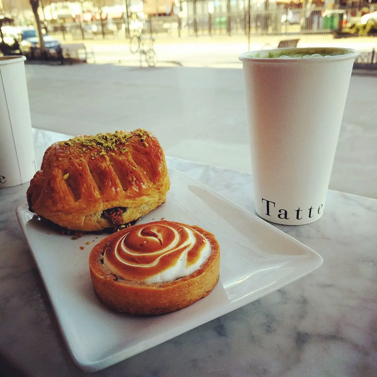 Chocolate Pistachio Croissant
