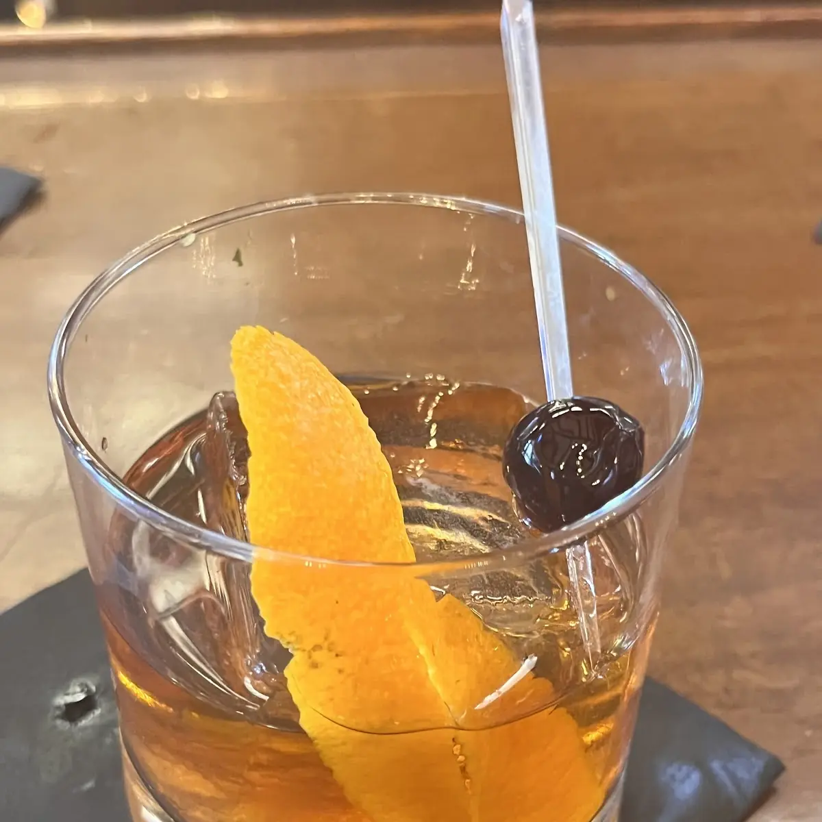 Barrel Aged Old Fashioned