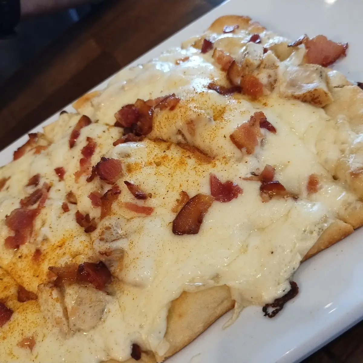Chicken Bacon Ranch Flatbread