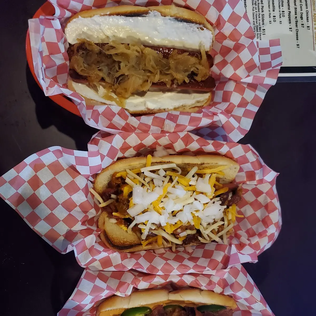 Chilly Cheese Hot Dogs