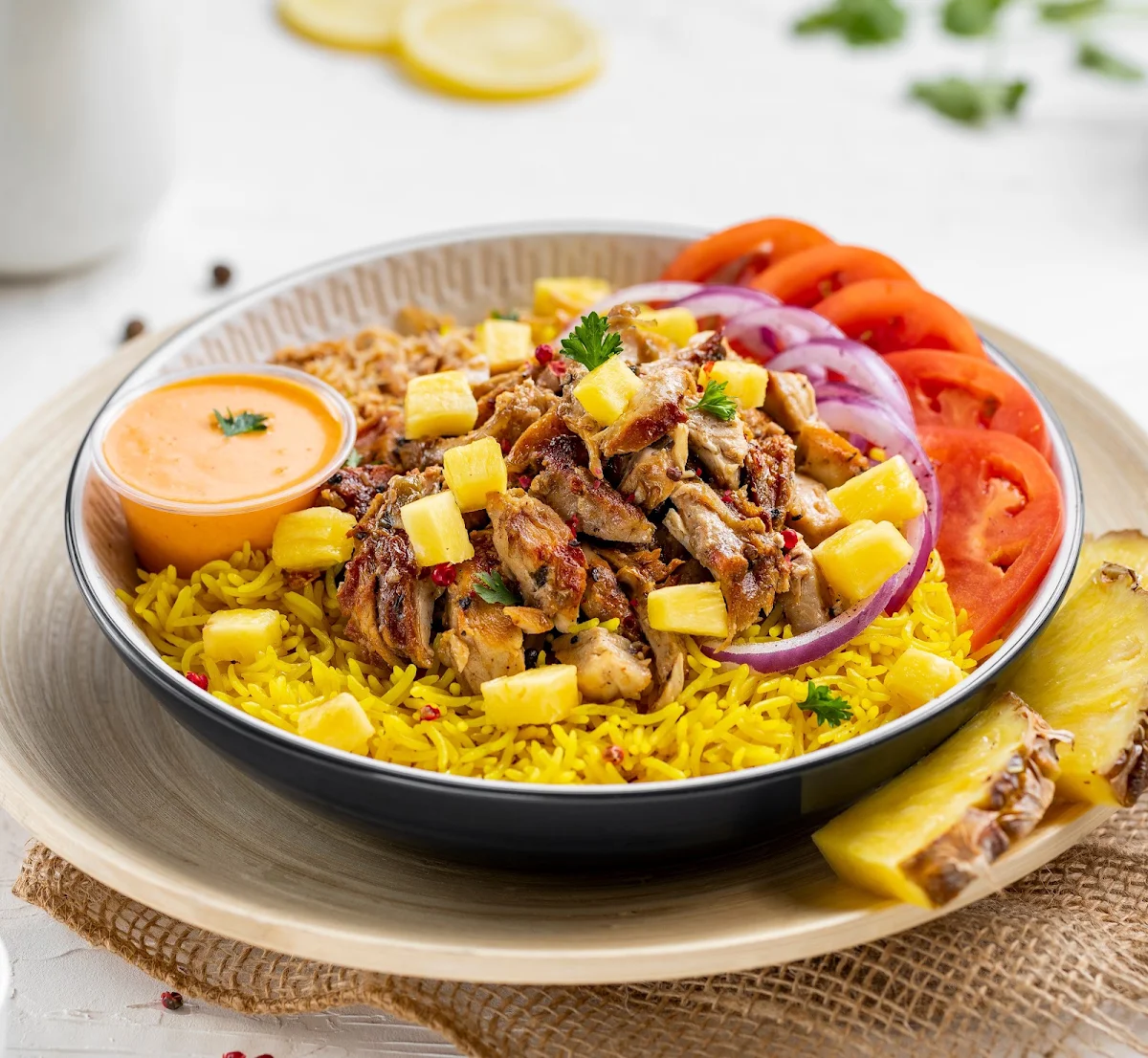 Beef Shawarma Rice Bowl, Tahini's Shawarma