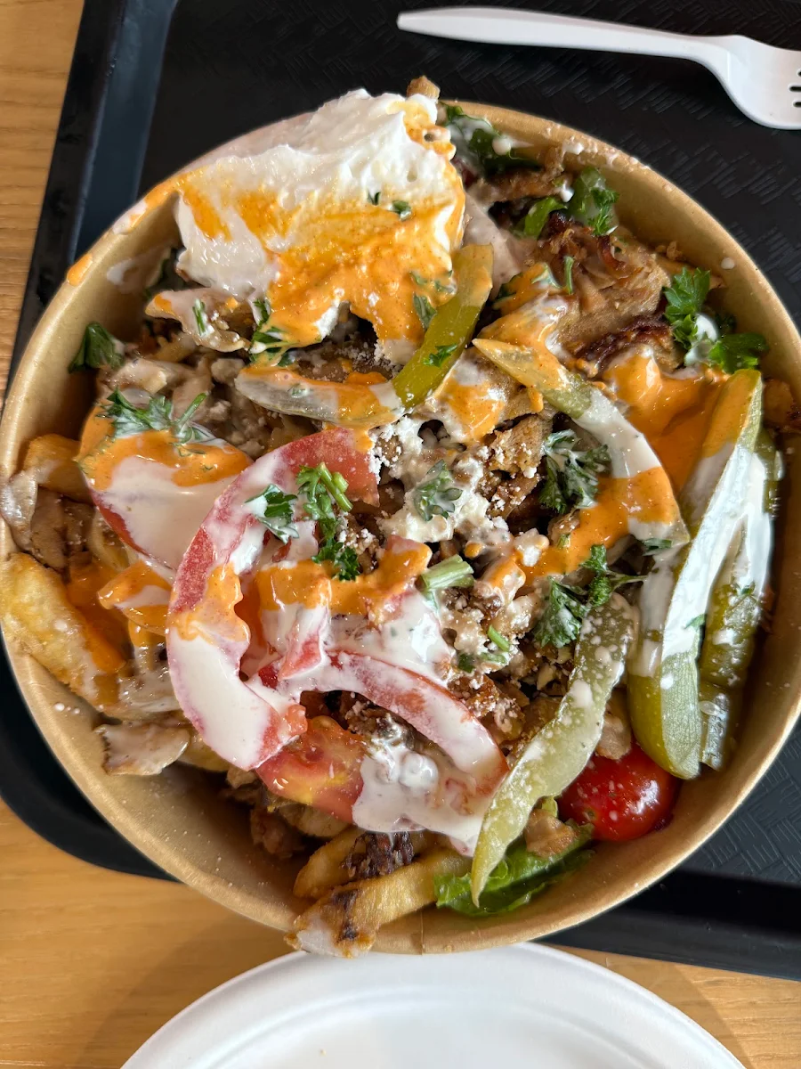 Messy Fries, Tahini's Shawarma