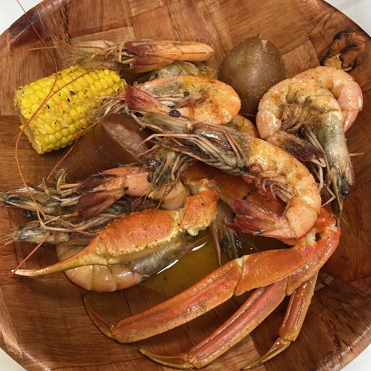 1lb Boiled Shrimp Head On