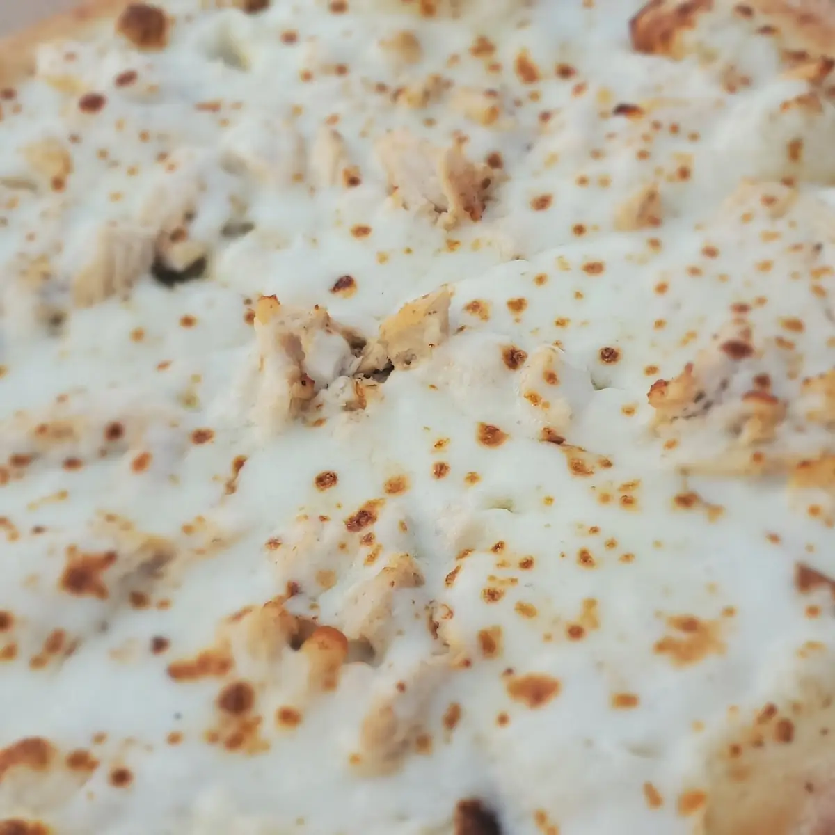 Chicken Alfredo Pizza