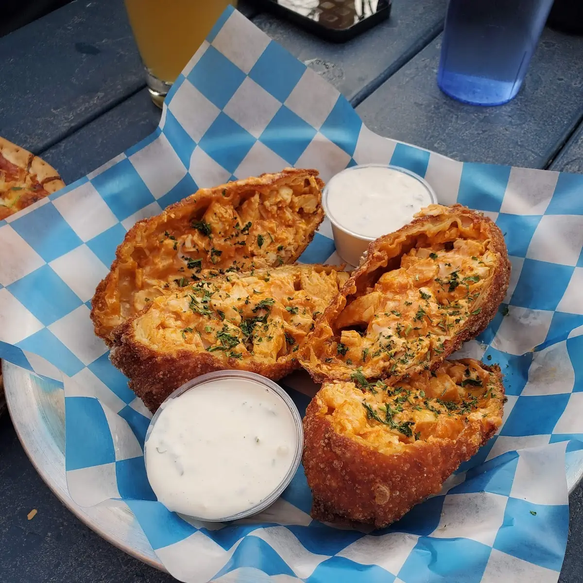 Buffalo Chicken Rolls