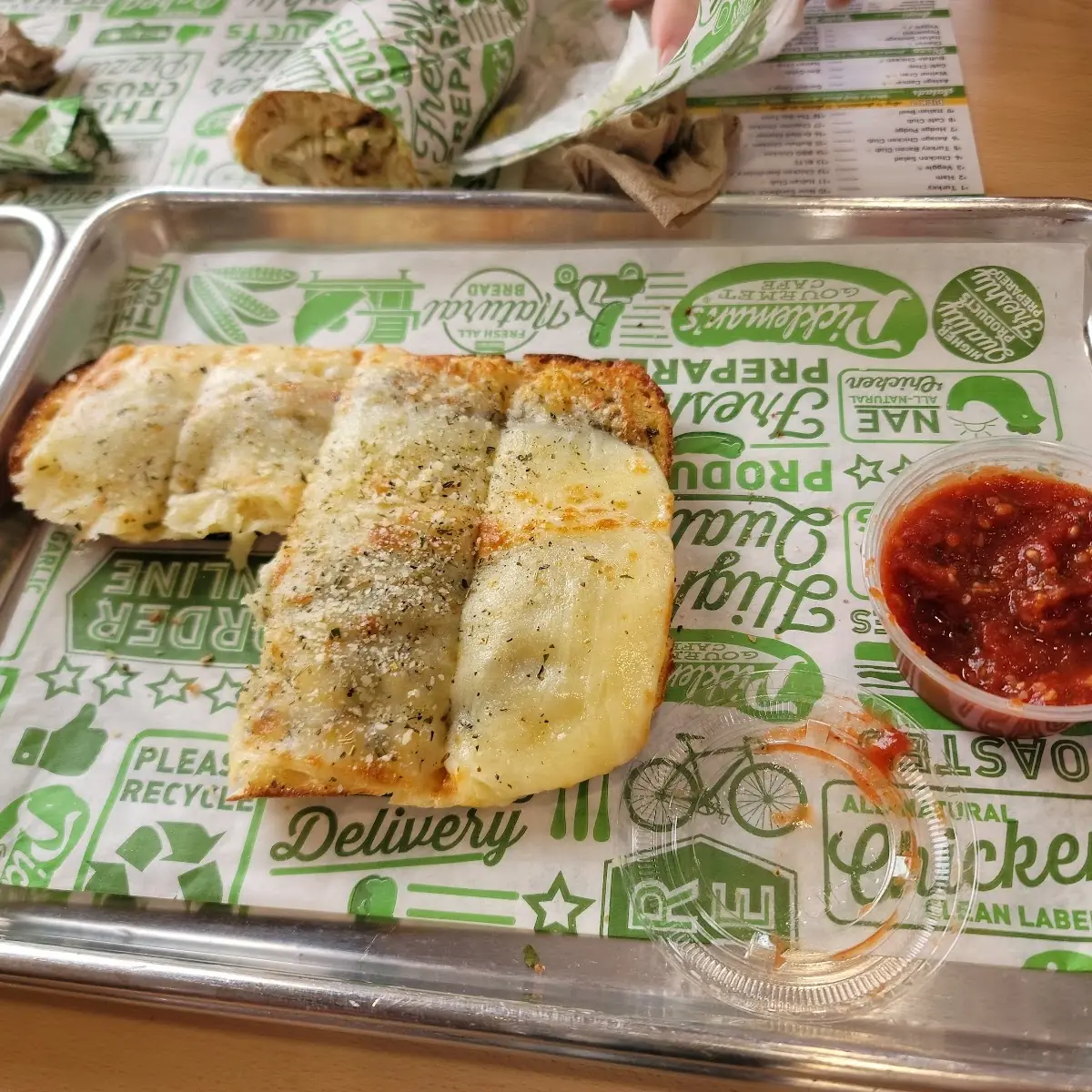 Garlic Bread with Cheese