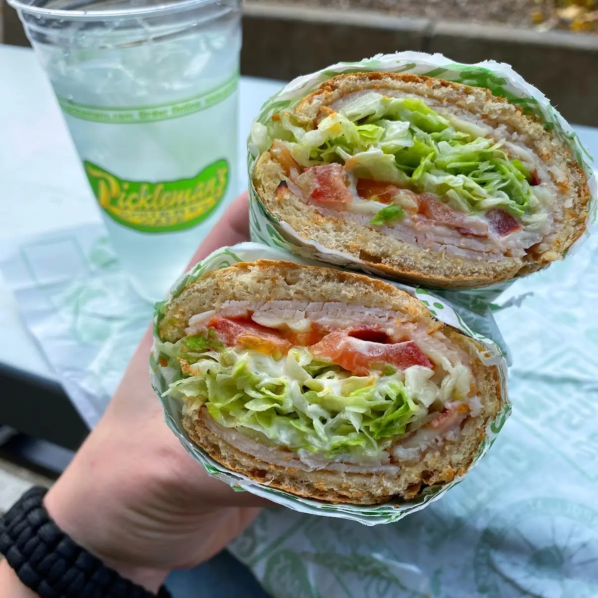 Turkey Bacon Club Sandwich