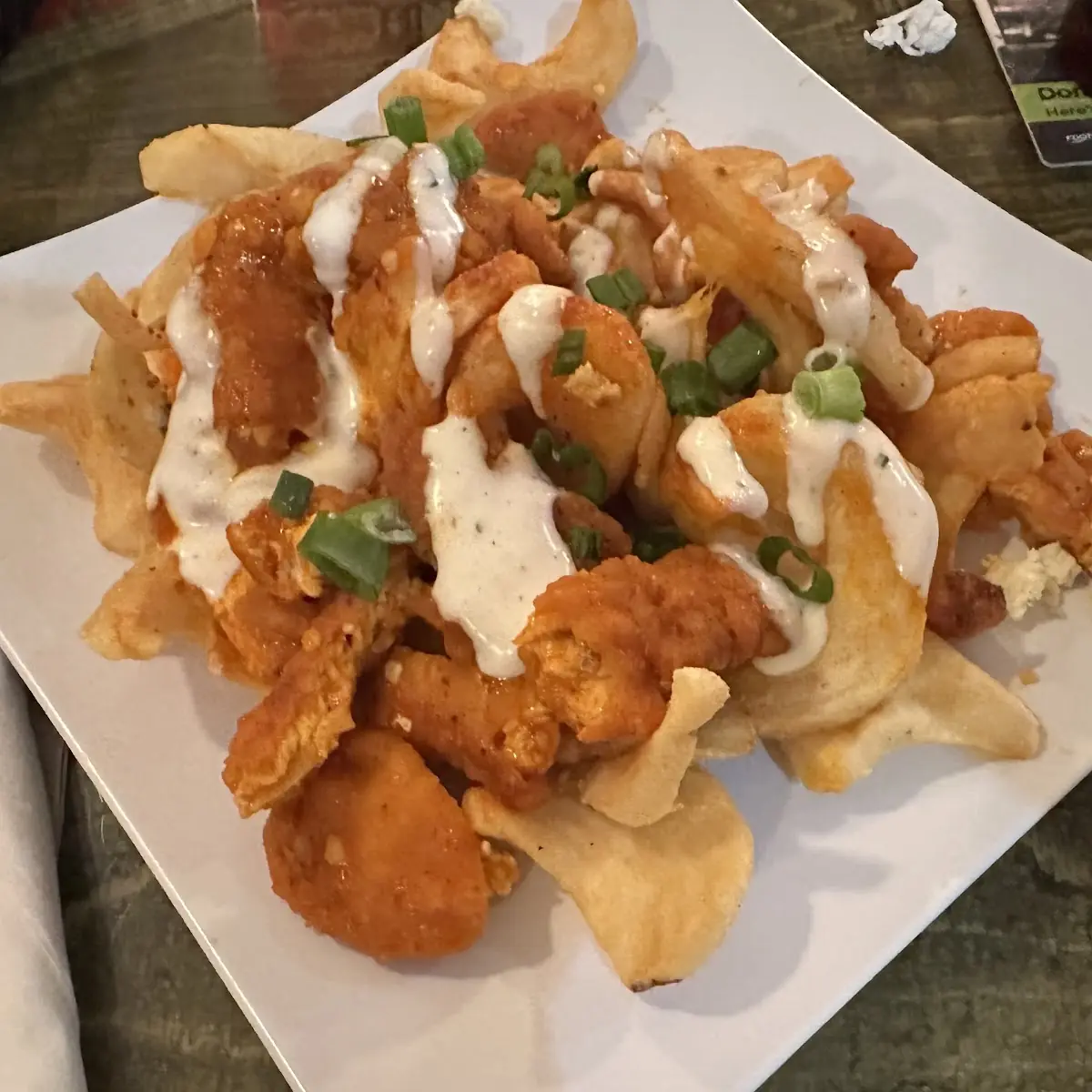 Buffalo Chicken & Two Cheese Fries