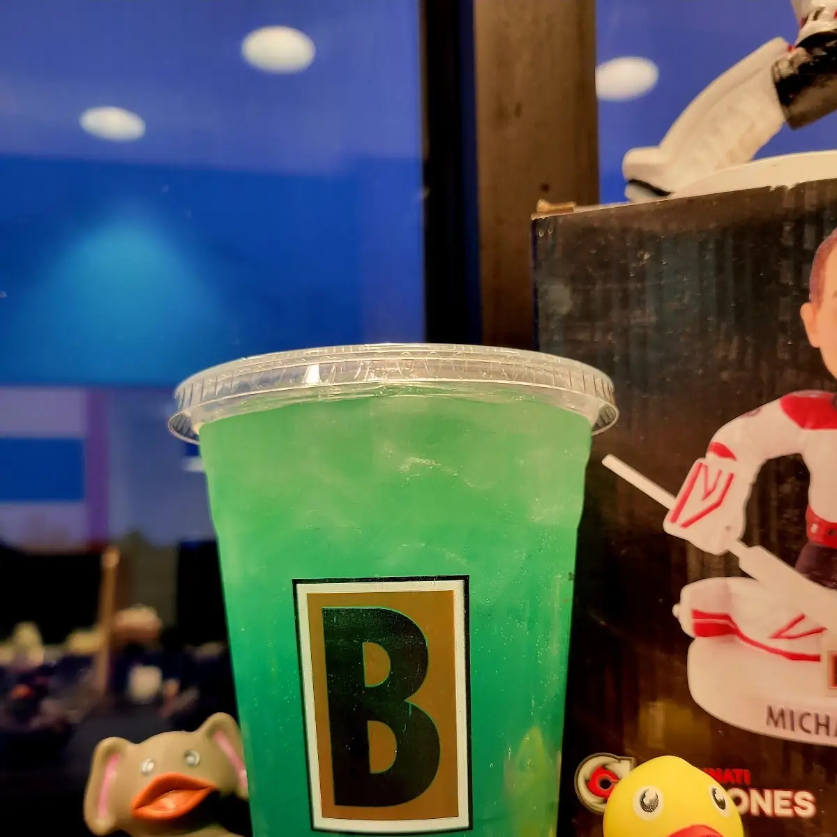 Blue Raspberry Red Bull Mocktail