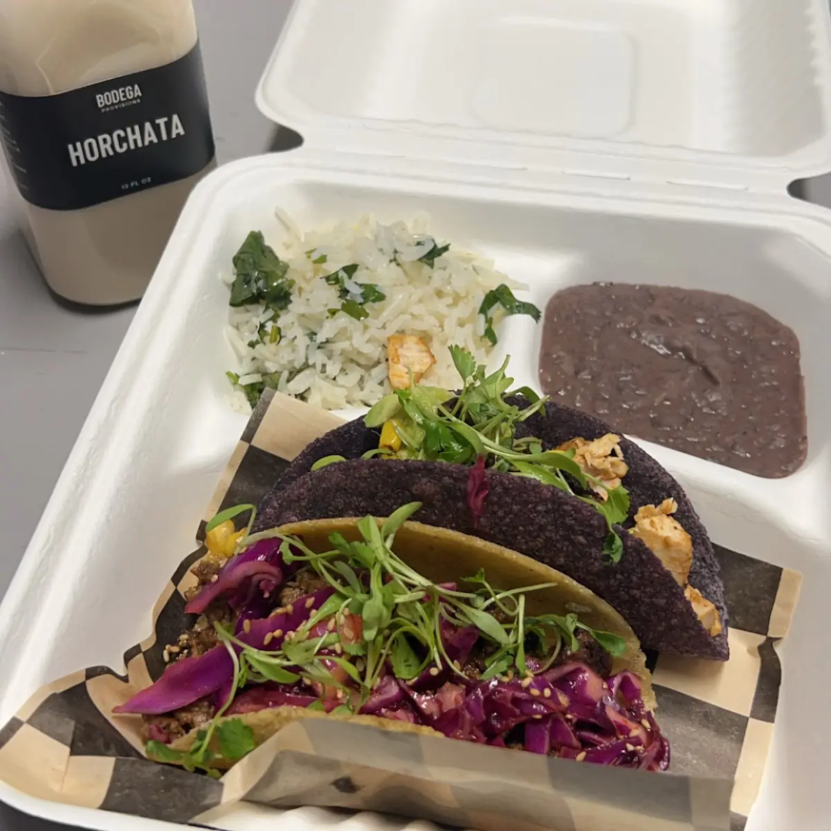 White Rice and Black Beans