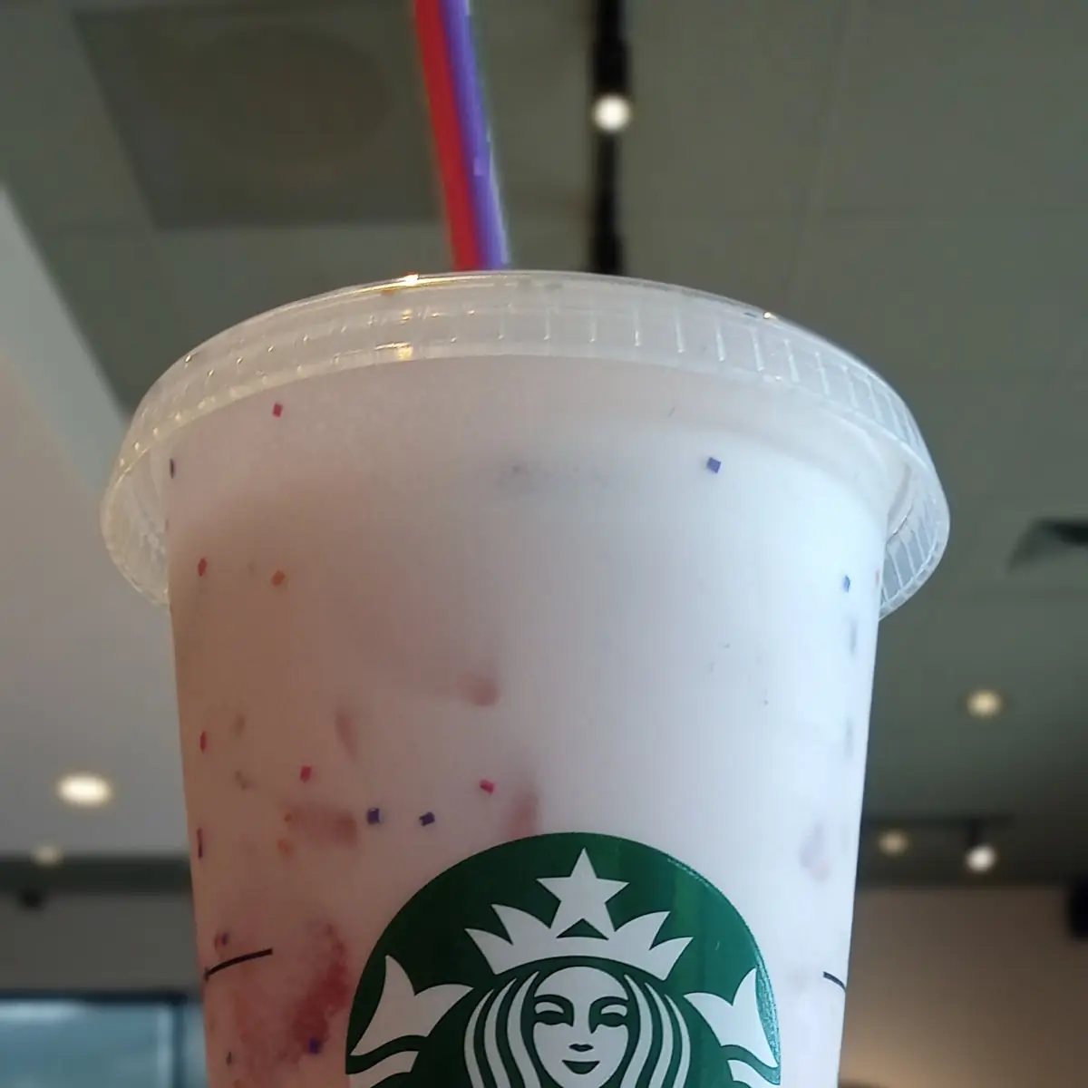 Pink Drink Refresher with Vanilla Cold Foam