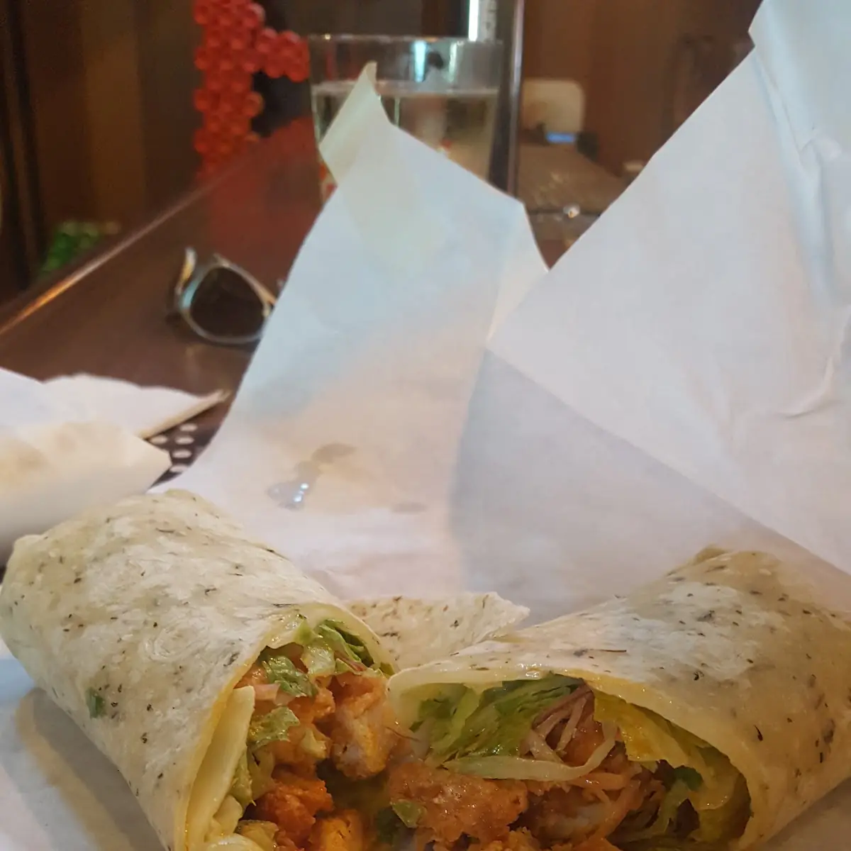 Buffalo Chicken Tender Wrap