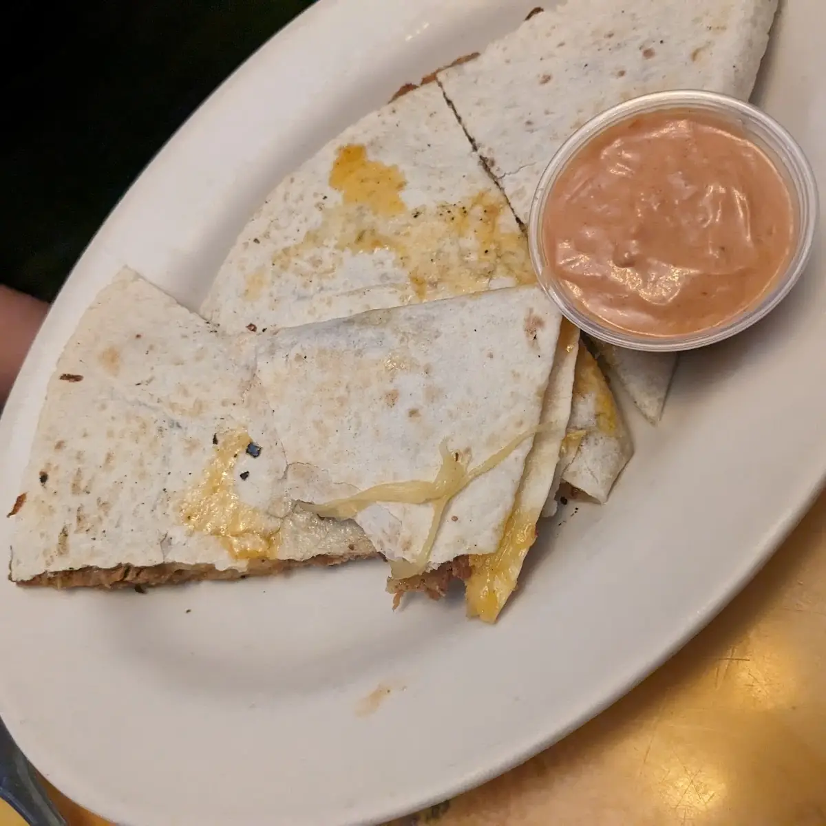 Pulled Pork Quesadilla