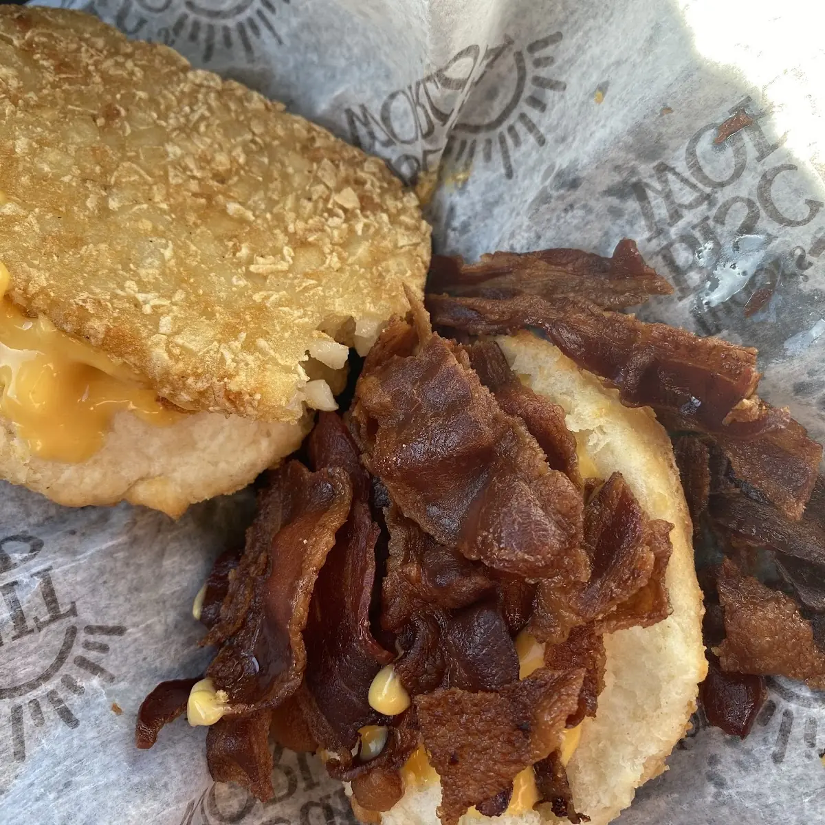 Miner Breakfast Sandwich