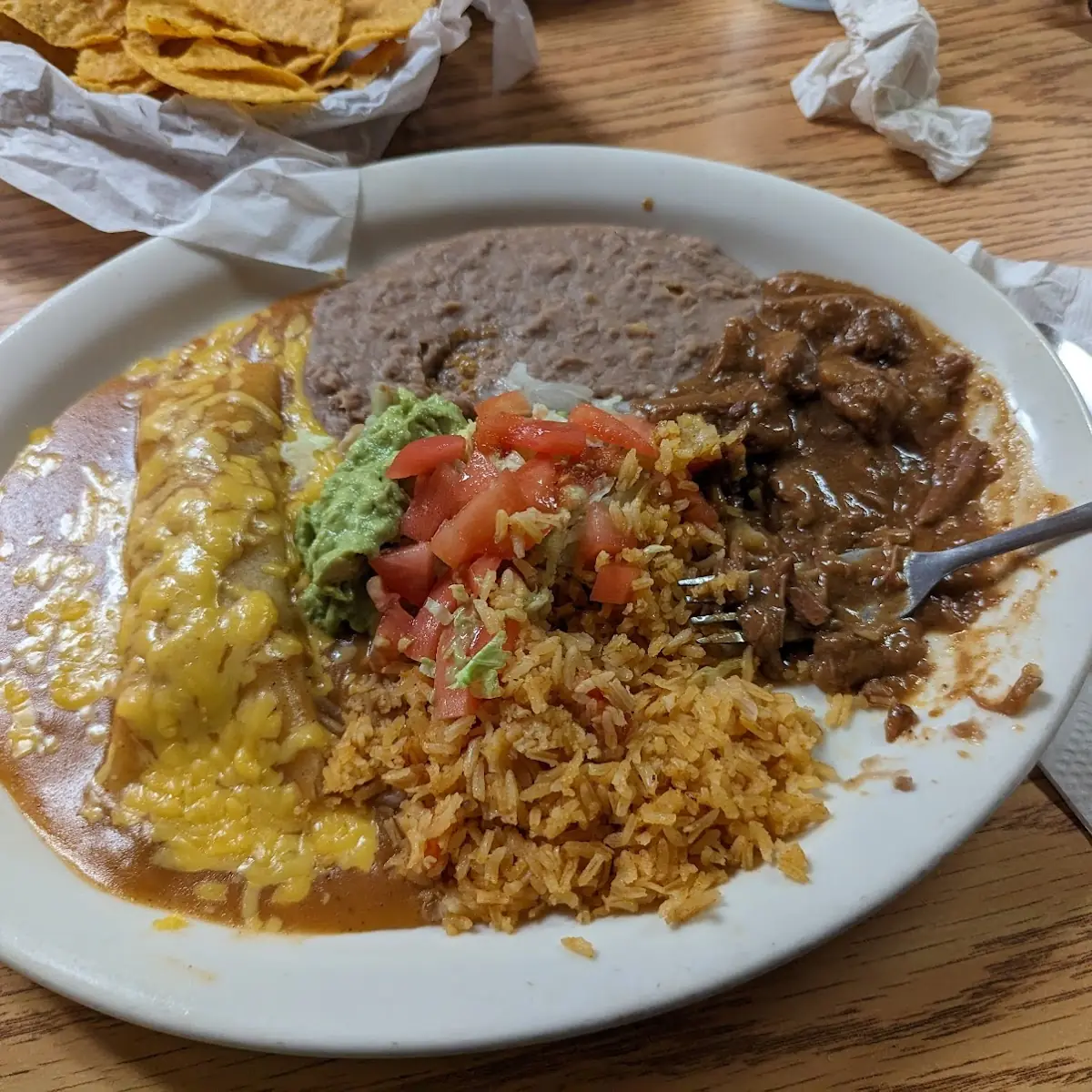 Beef Burrito Dinner