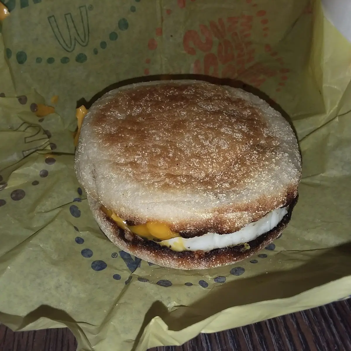 Egg Mcmuffin with Hash Brown