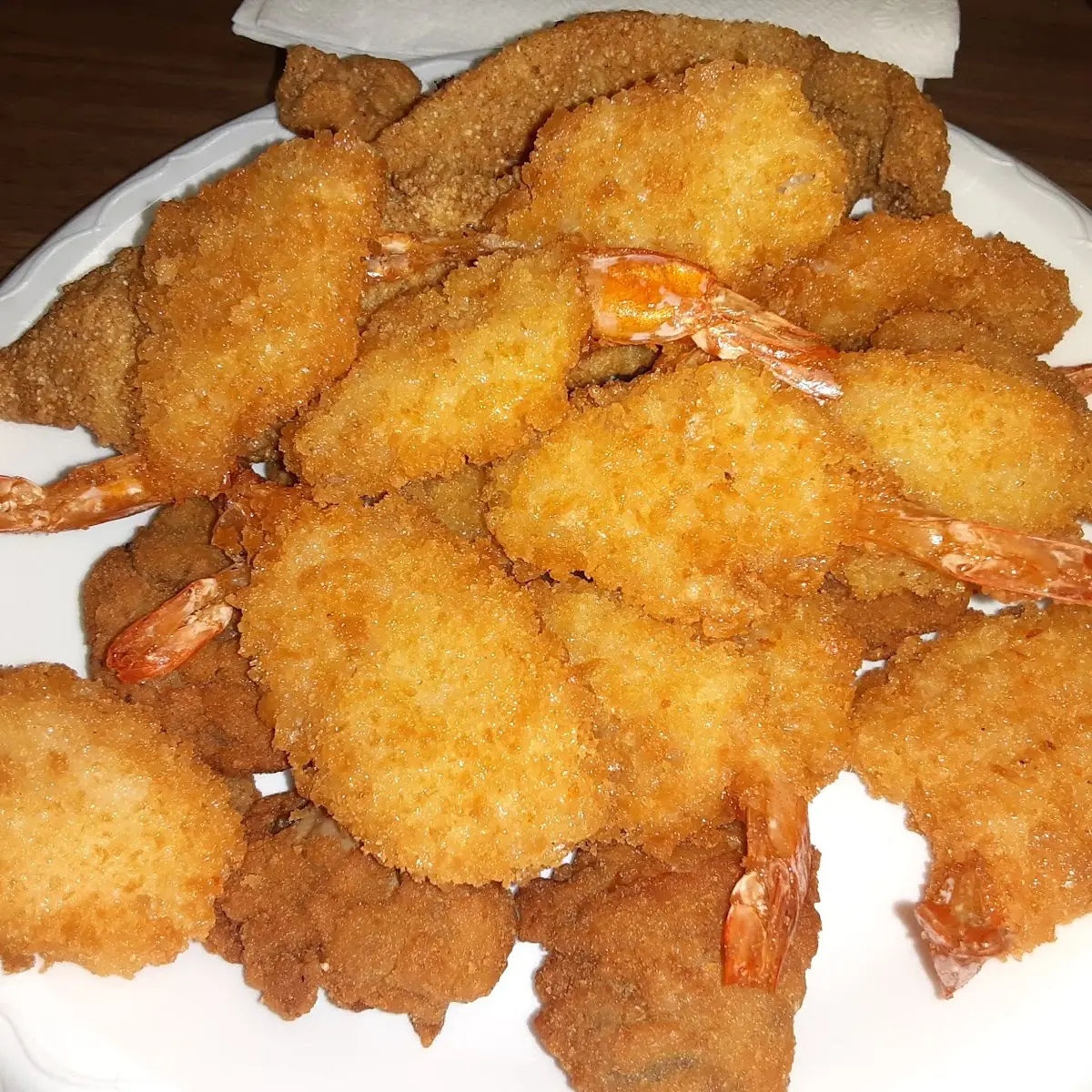 Fried Jumbo Shrimp & Catfish