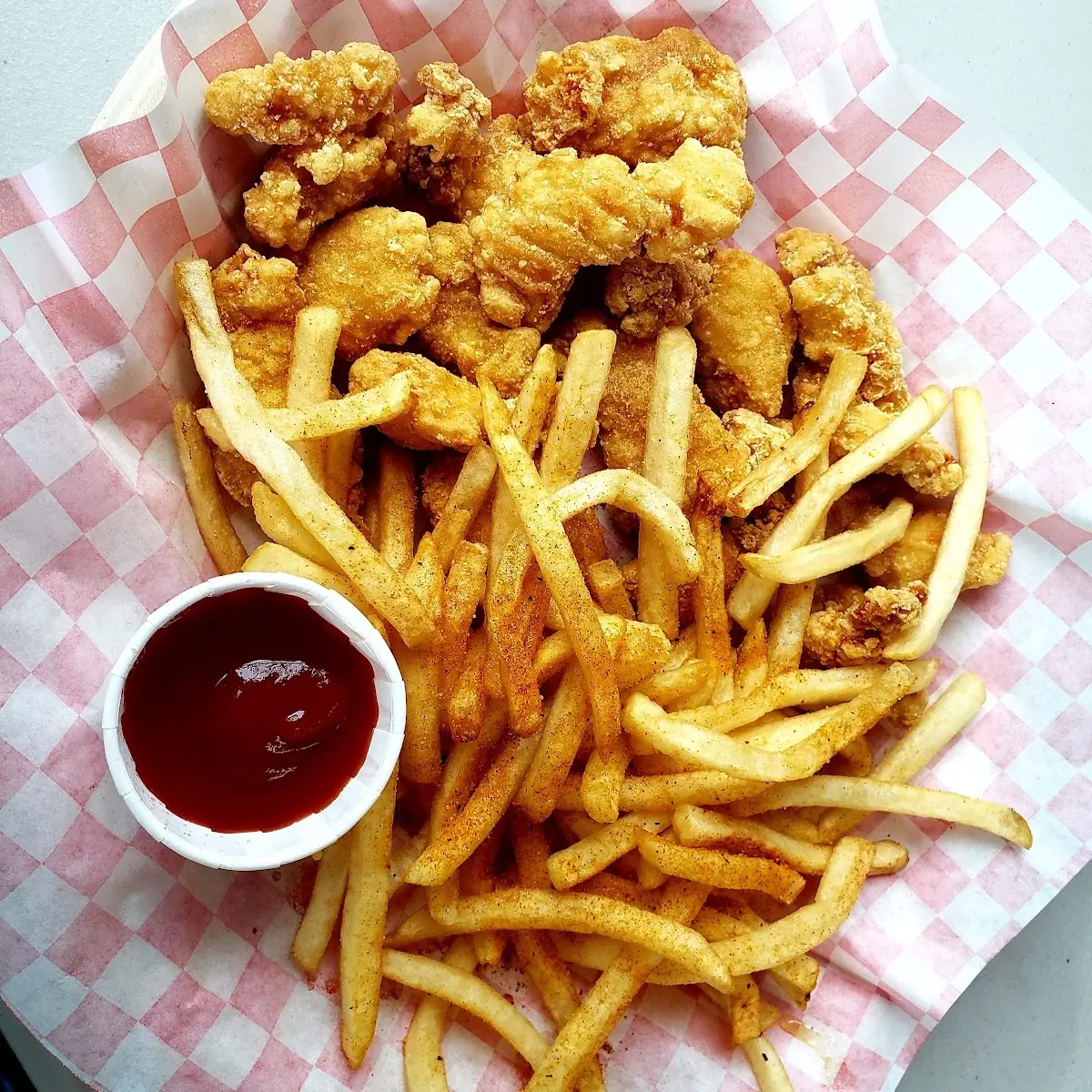 Chicken Nuggets and Fries