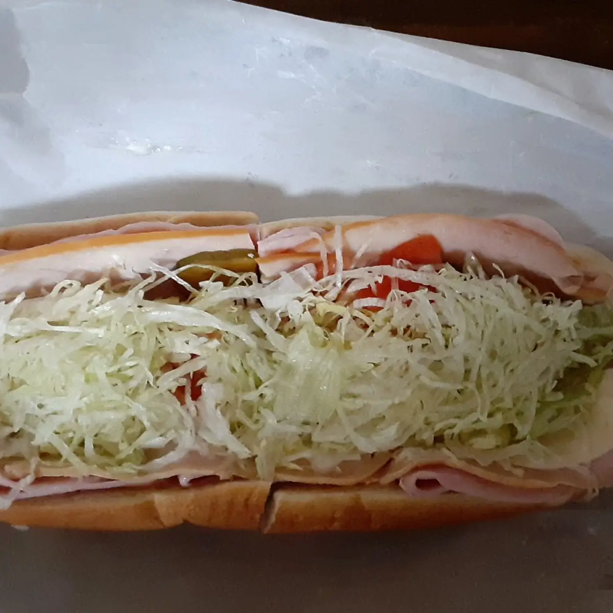Toasted Ham Hoagie