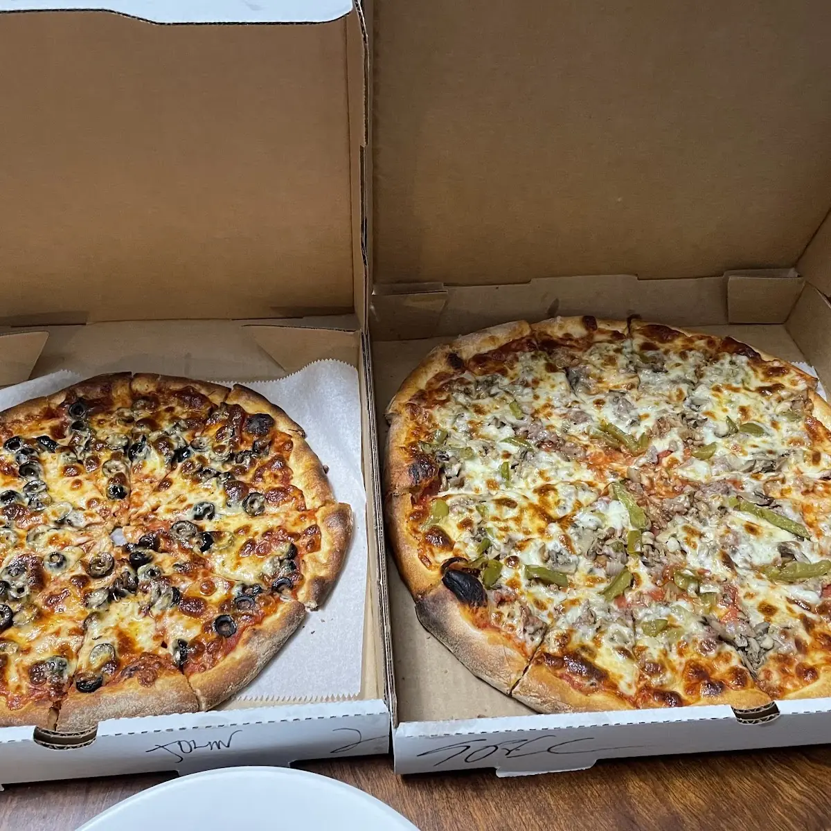 Cheese and Sausage Pizza