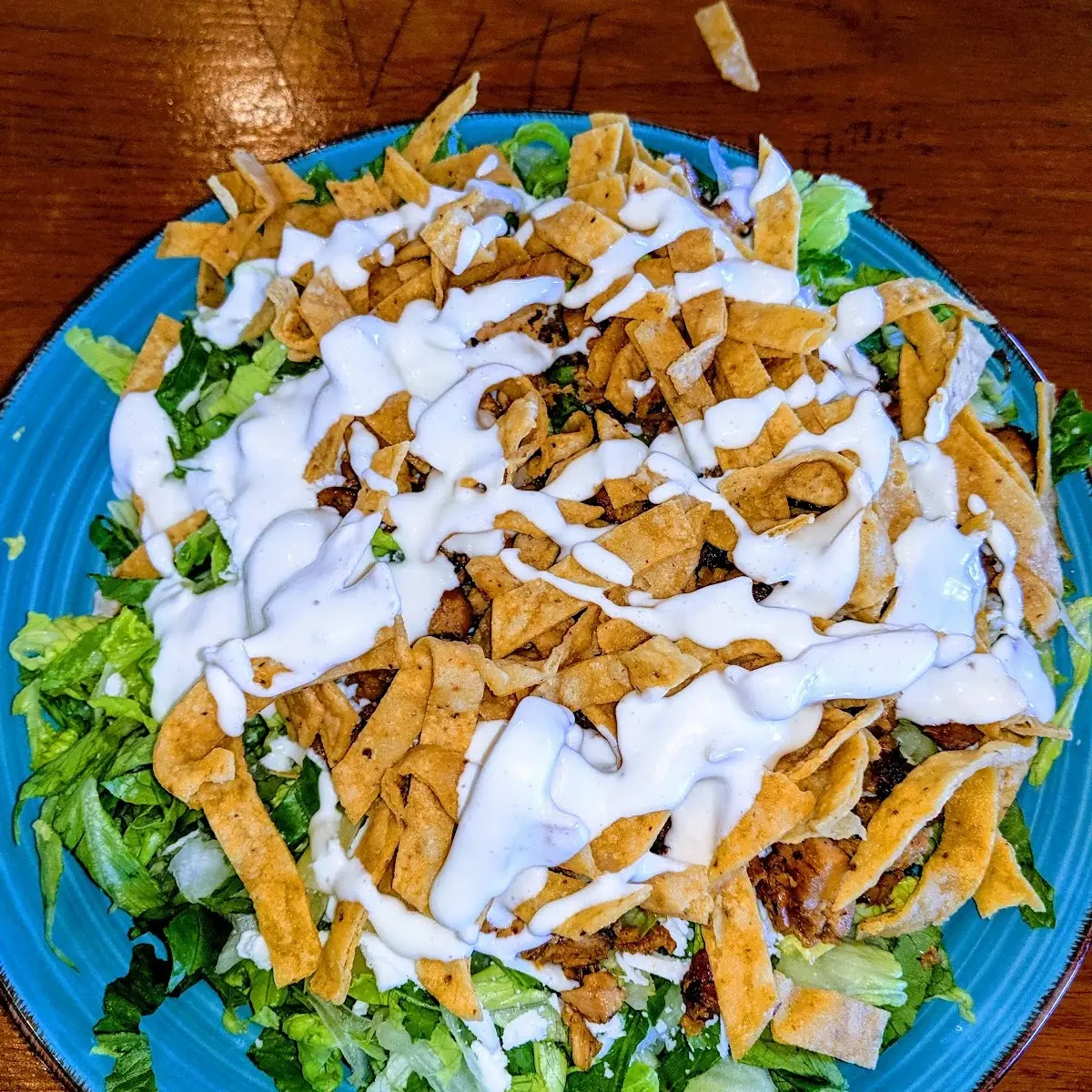 Mexican Chicken Caesar Salad