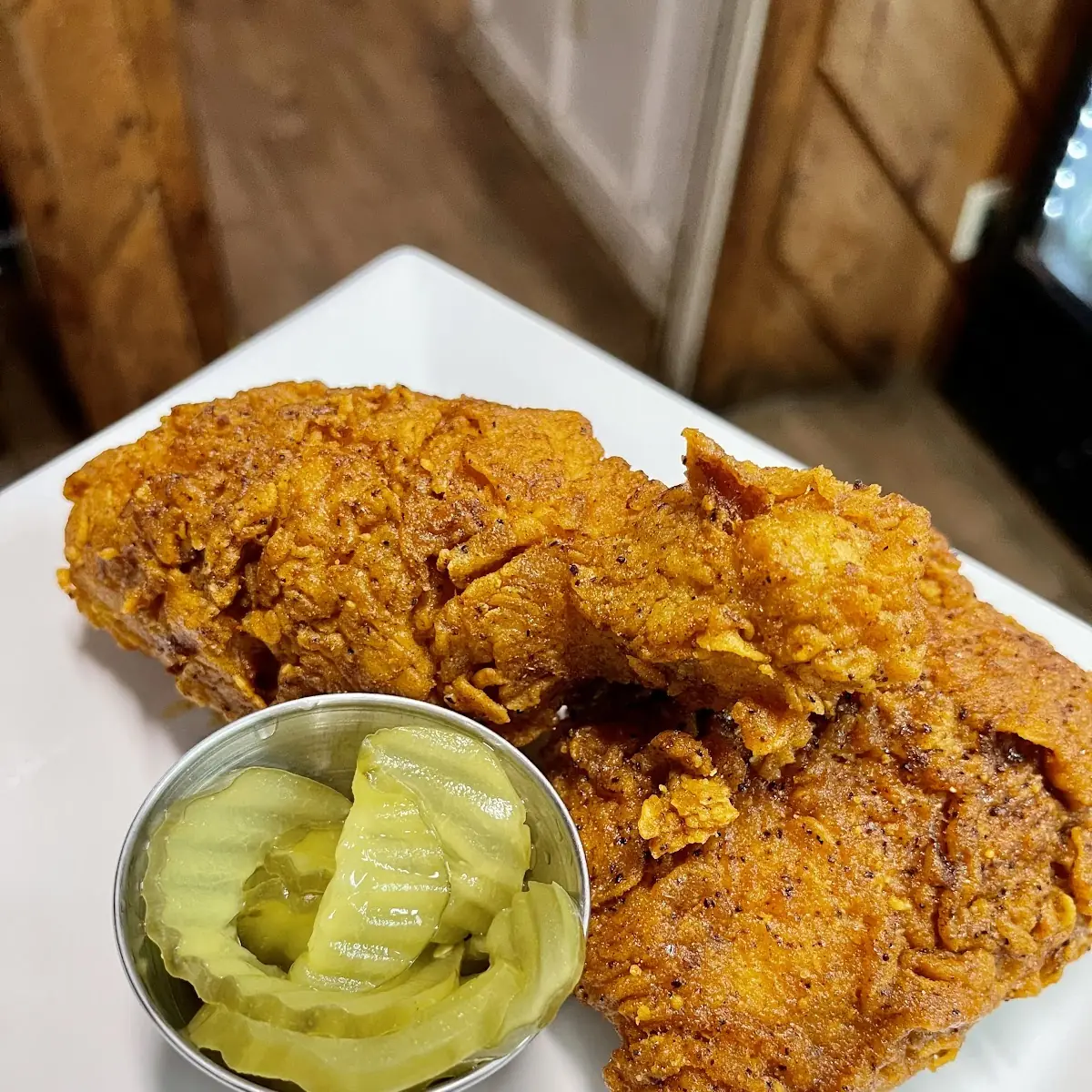 Hand Battered Fried Chicken Sandwich