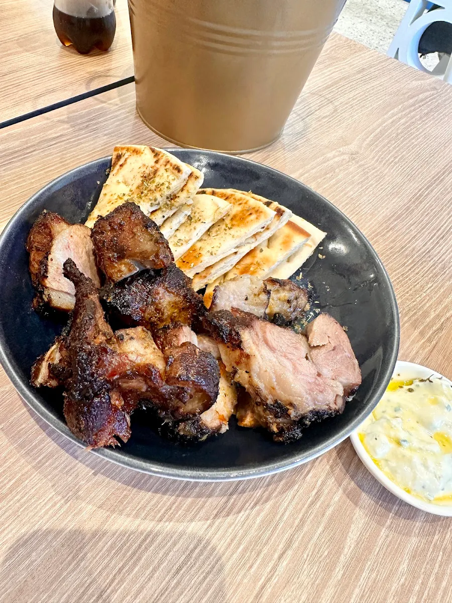 Signature Meat from the Souvla, Zeus Street Greek Cherrybrook