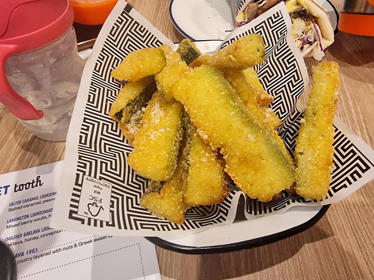 Zucchini Fries, Zeus Street Greek Cherrybrook