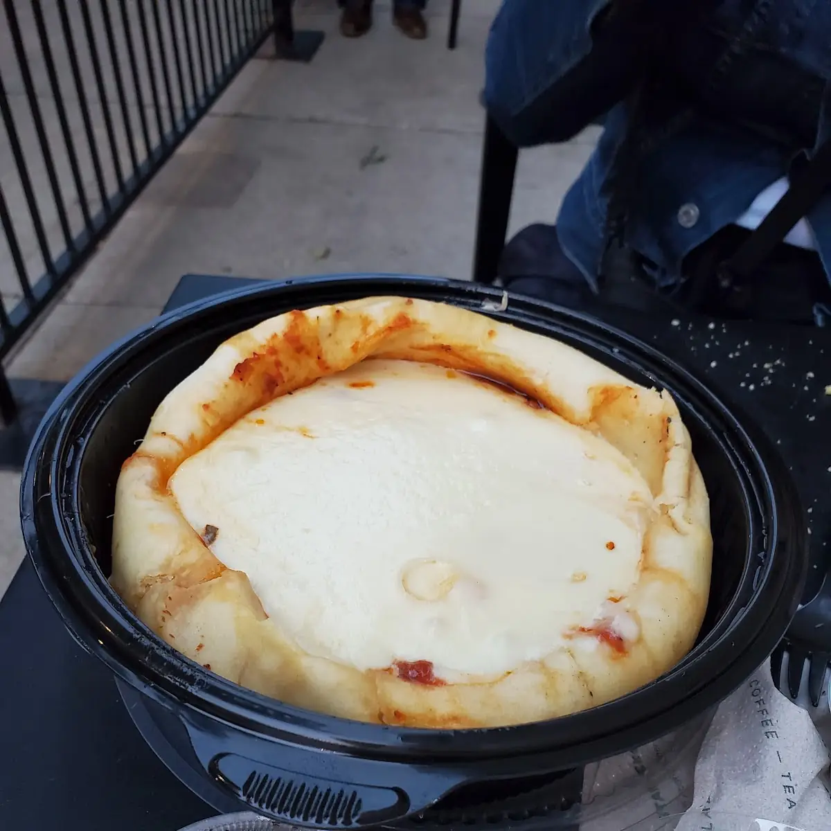 Pizza Pot Pie the One Pounder