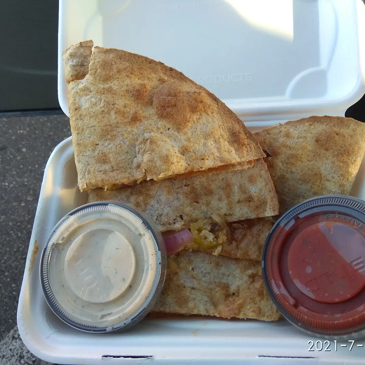BBQ Chicken Quesadilla