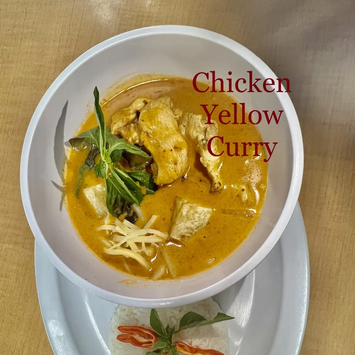 Red or Yellow Curry
