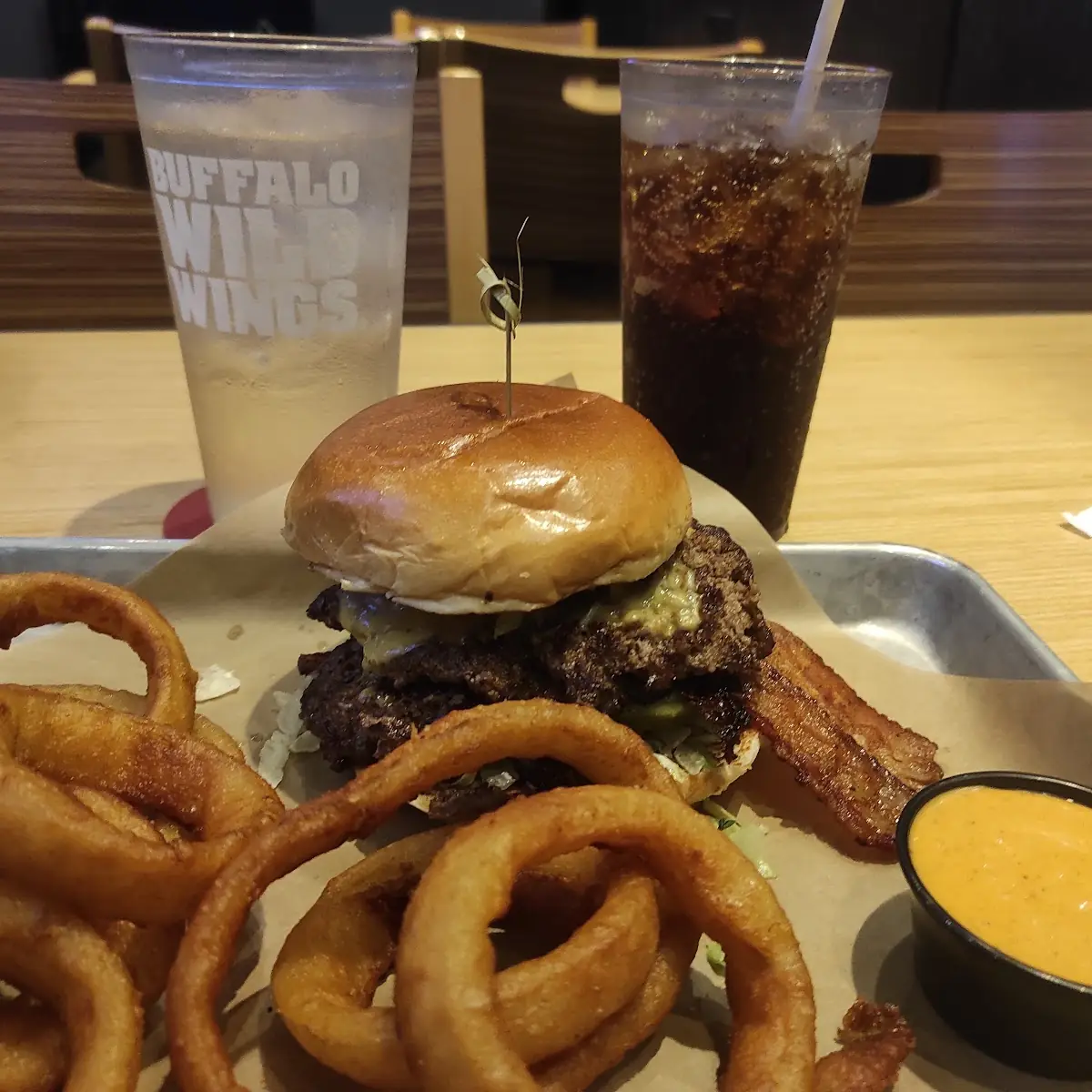 Cheese Curd Bacon Burger